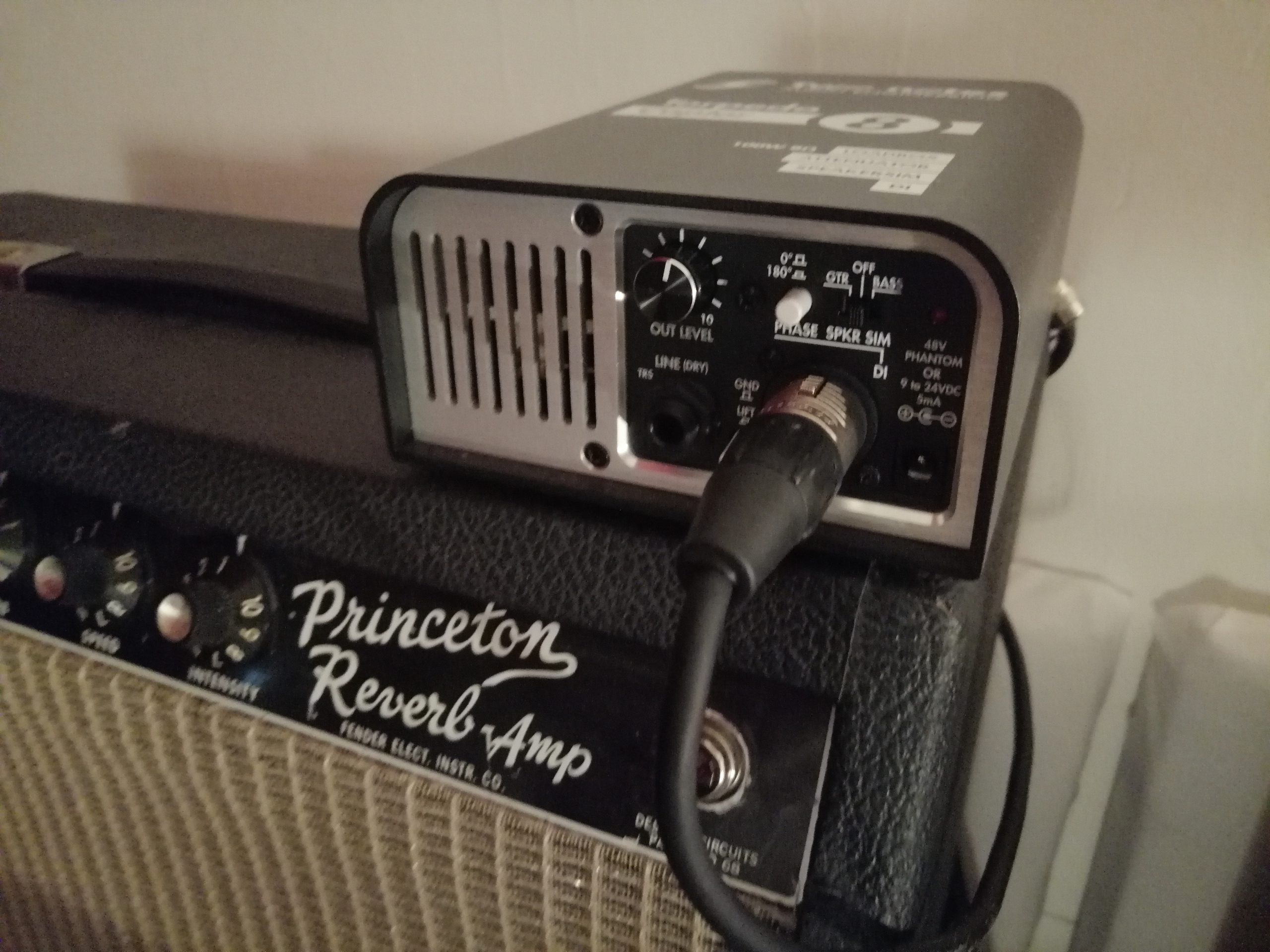 Why I use a Fender Princeton Reverb most of the time Aldo Spadaro