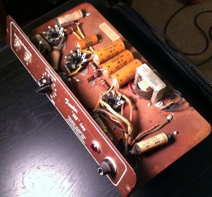 Original Fender 600 Amp Circuitry